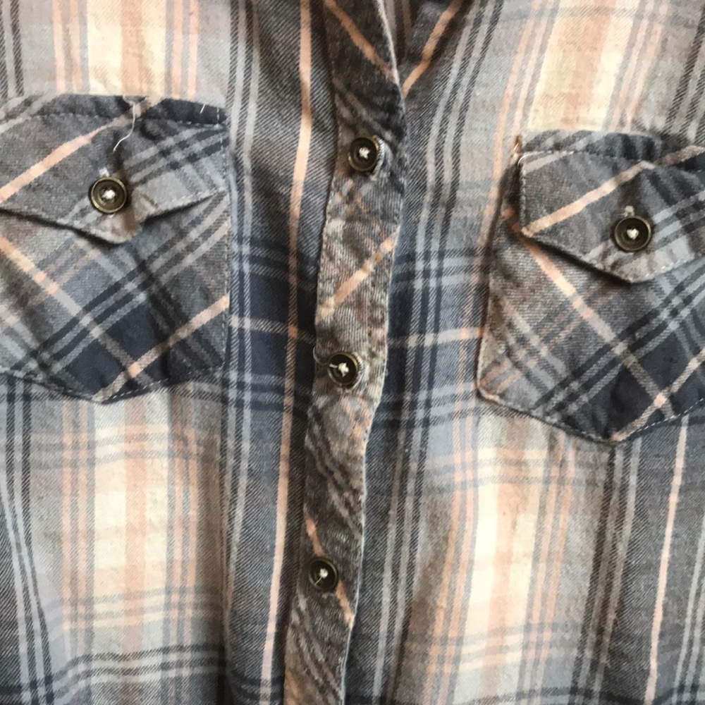 Flannel Top - Picture 2 of 2